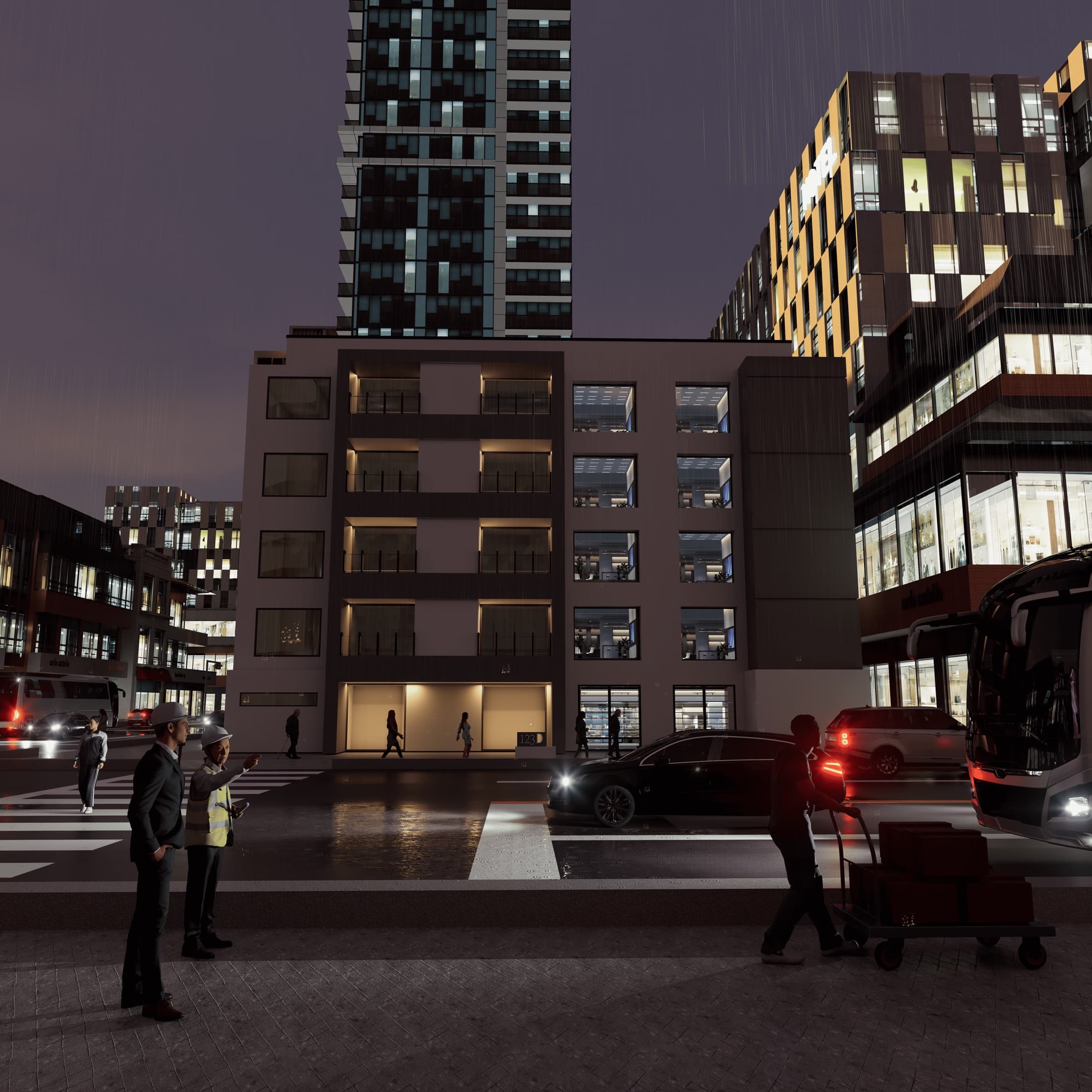 Apartment Block